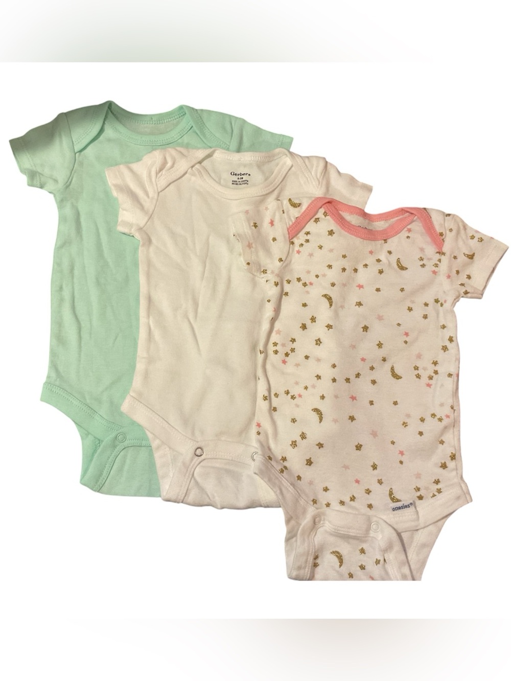 Gerber Onesies 3 Pack Bundle